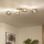 Brilagi - LED plafonski luster MILLA 4xG9/3W/230V zlatna/zadimljena