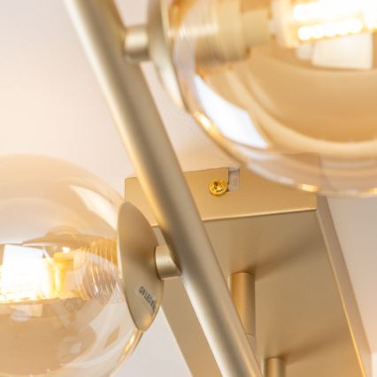 Brilagi - LED plafonski luster MILLA 4xG9/3W/230V zlatni