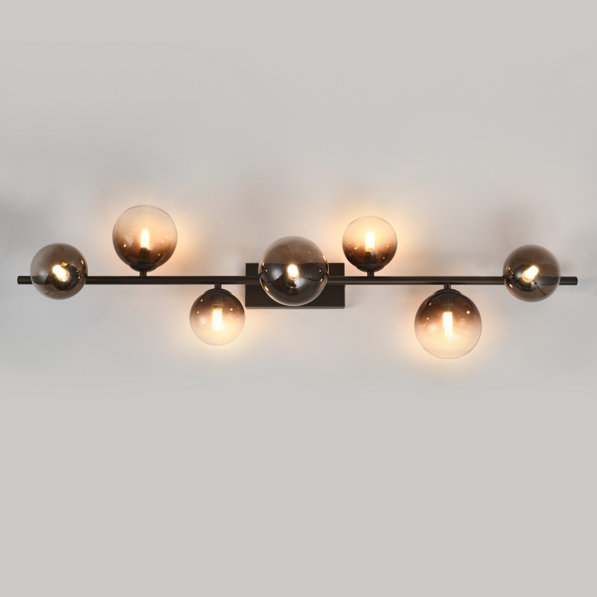 Brilagi - LED plafonski luster MILLA 7xG9/3W/230V braon/dimljeno braon