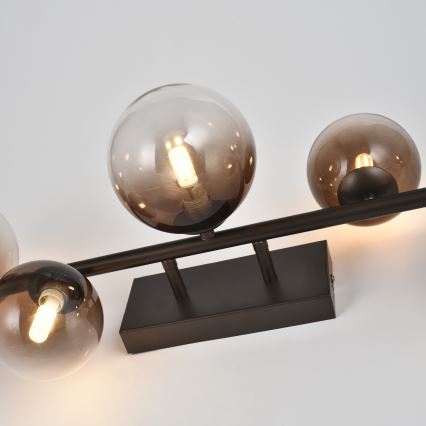 Brilagi - LED plafonski luster MILLA 7xG9/3W/230V braon/dimljeno braon