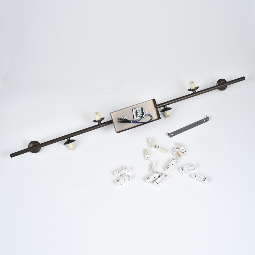 Brilagi - LED plafonski luster MILLA 7xG9/3W/230V braon/dimljeno braon