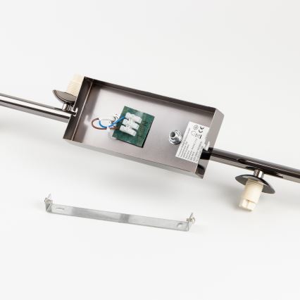 Brilagi - LED plafonski luster MILLA 7xG9/3W/230V crni hrom/bela