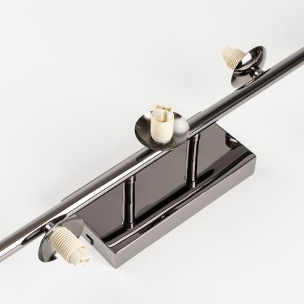 Brilagi - LED plafonski luster MILLA 7xG9/3W/230V crni hrom/zlatna