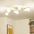 Brilagi - LED plafonski luster MILLA 7xG9/3W/230V zlatna/bela