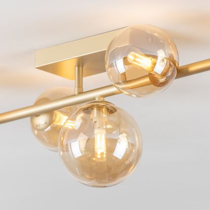 Brilagi - LED plafonski luster MILLA 7xG9/3W/230V zlatni