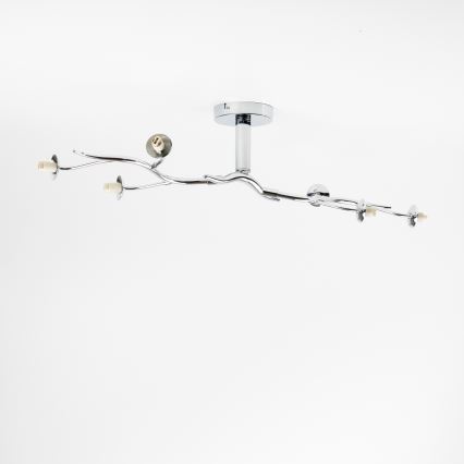 Brilagi - LED plafonski luster MISTEL 6xG9/3W/230V crni hrom/dimljeno