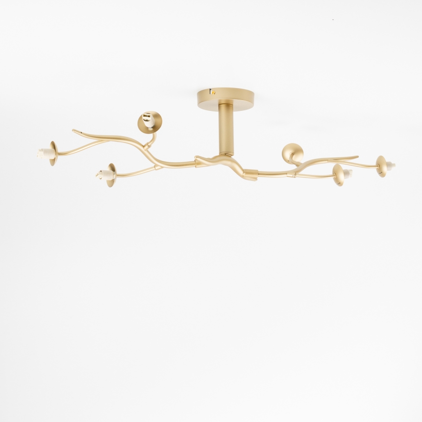Brilagi - LED plafonski luster MISTEL 6xG9/3W/230V zlatna/bela
