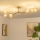 Brilagi - LED plafonski luster MISTEL 6xG9/3W/230V zlatni