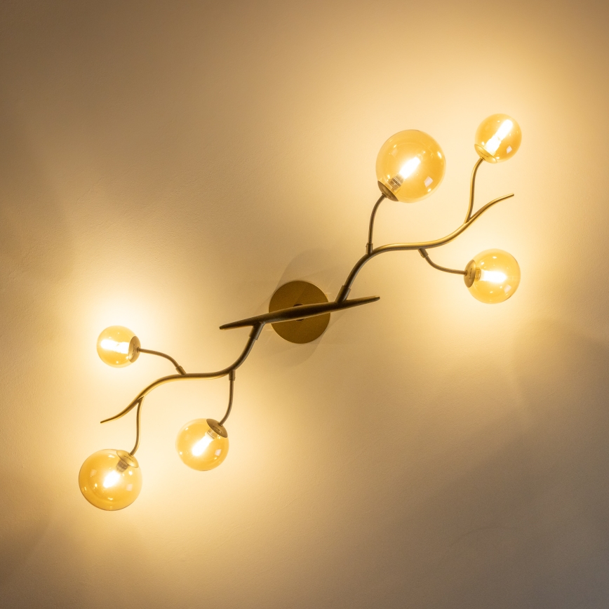 Brilagi - LED plafonski luster MISTEL 6xG9/3W/230V zlatni