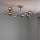 Brilagi - LED plafonski luster MISTEL 9xG9/3W/230V crni hrom/zadimljeno staklo
