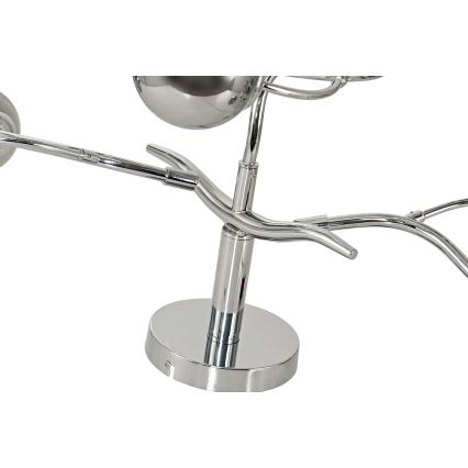 Brilagi - LED plafonski luster MISTEL 9xG9/3W/230V crni hrom/zadimljeno staklo