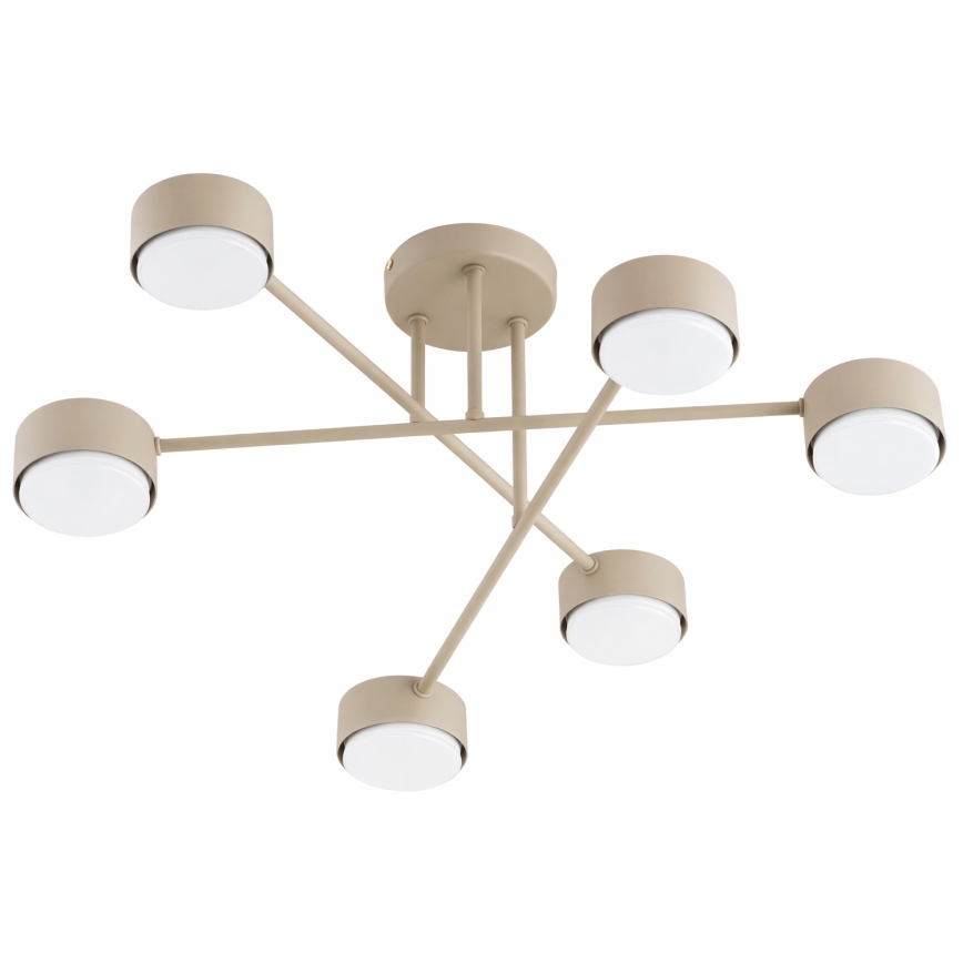 Brilagi - LED plafonski luster MONO 6xGX53/13W/230V bež