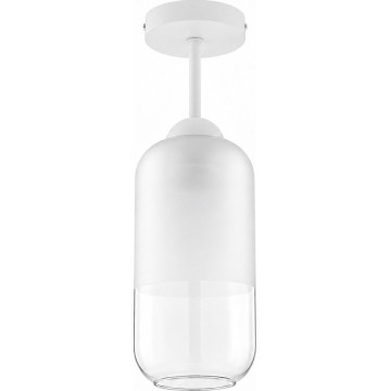 BRILAGI - LED plafonski luster RETRO GLASS 1xE27/60W/230V prečnik 14 cm beo