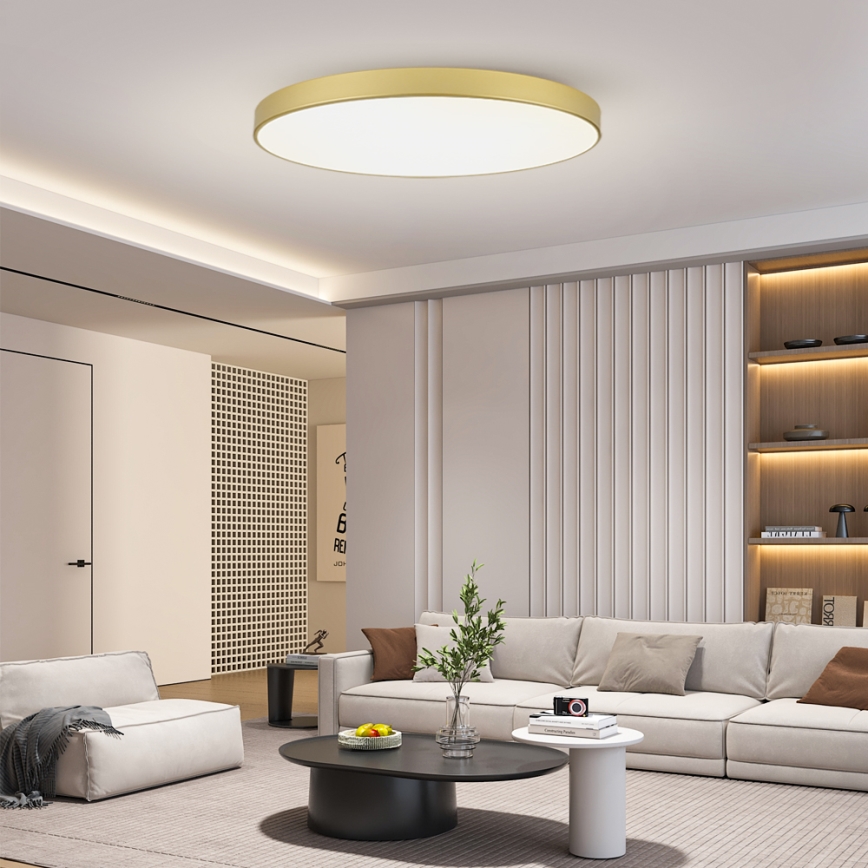 Brilagi - LED plafonsko svetlo POOL LED/180W/230V 3000/4500/6000K prečnik 120 cm zlatno