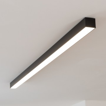 Brilagi - LED plafonsko nadgradno svetlo FULLDAY LED/30/40/50W/230V 2700/4000/6000K 150 cm crne boje
