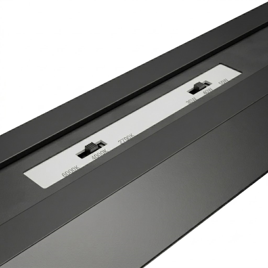 Brilagi - LED plafonsko nadgradno svetlo FULLDAY LED/30/40/50W/230V 2700/4000/6000K 150 cm crne boje