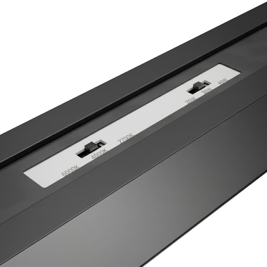 BRILAGI - LED plafonsko površinski montirano svetlo FULLDAY LED/20/30/40W/230V 2700/4000/6000K 120 cm crno