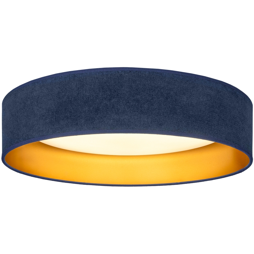 BRILAGI - LED plafonska svetiljka VELVET SIMPLE LED/36W/230V 3000K preč. 55 cm plava/zlatna