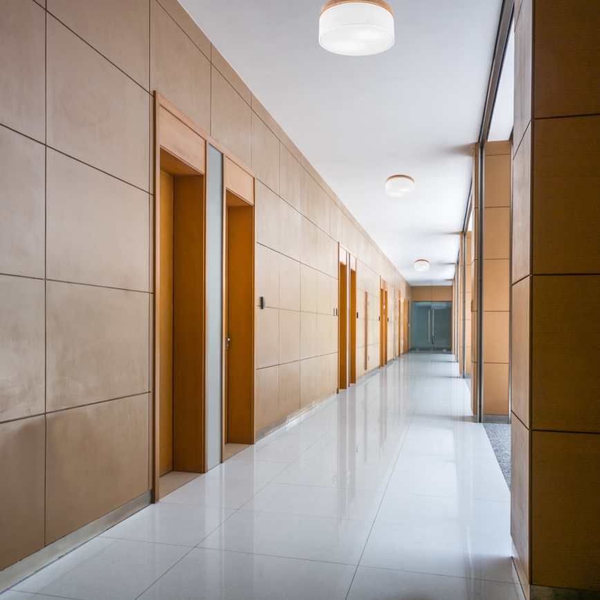 Brilagi - LED plafonsko svetlo BELLADONNA 2xE27/15W/230V Ø 40 cm bela/hrast