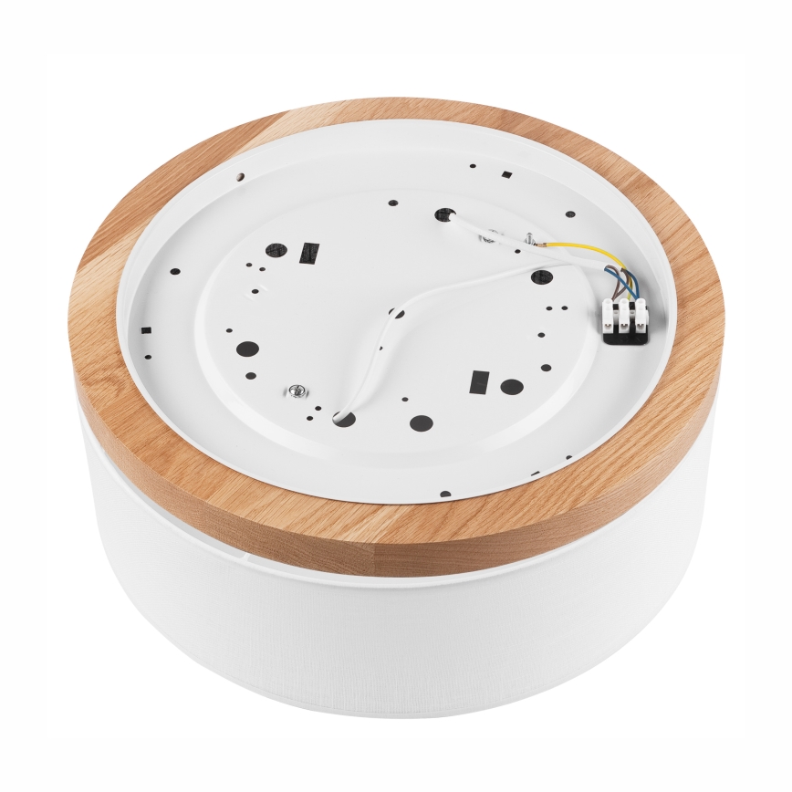 Brilagi - LED plafonsko svetlo BELLADONNA 2xE27/15W/230V Ø 40 cm bela/hrast