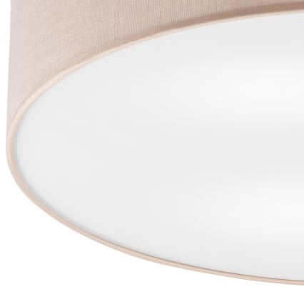 Brilagi - LED plafonsko svetlo BELLADONNA 3xE27/15W/230V prečnik 50 cm bež/hrast