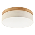Brilagi - LED plafonsko svetlo BELLADONNA LED/36W/230V prečnik 40 cm krem/hrast