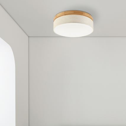 Brilagi - LED plafonsko svetlo BELLADONNA LED/36W/230V prečnik 40 cm krem/hrast