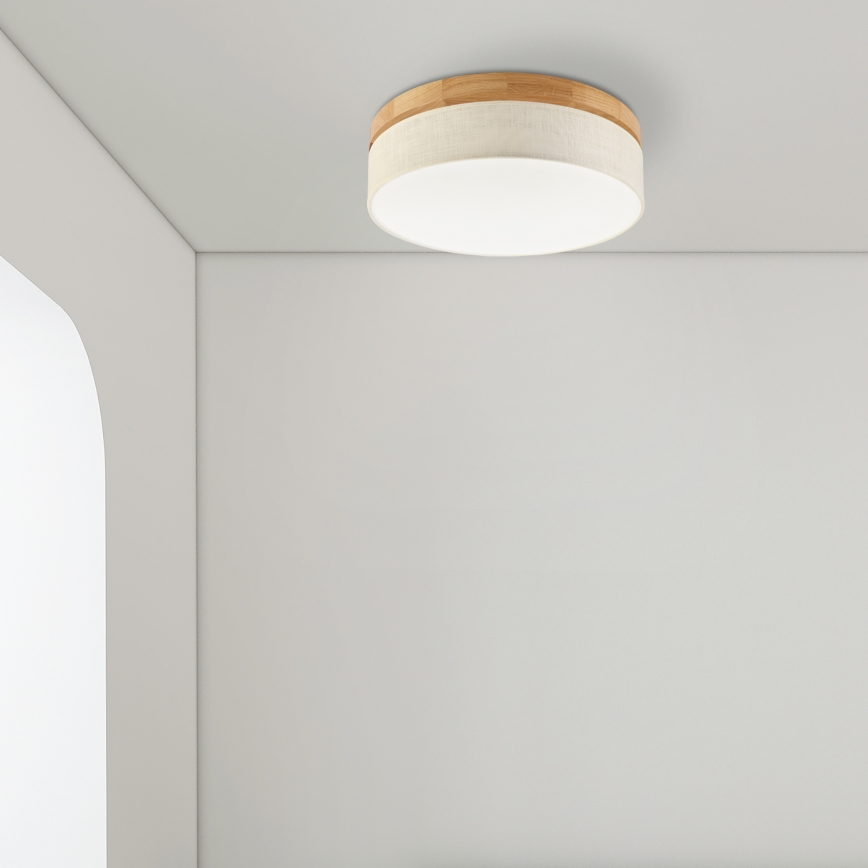 Brilagi - LED plafonsko svetlo BELLADONNA LED/36W/230V prečnik 40 cm krem/hrast