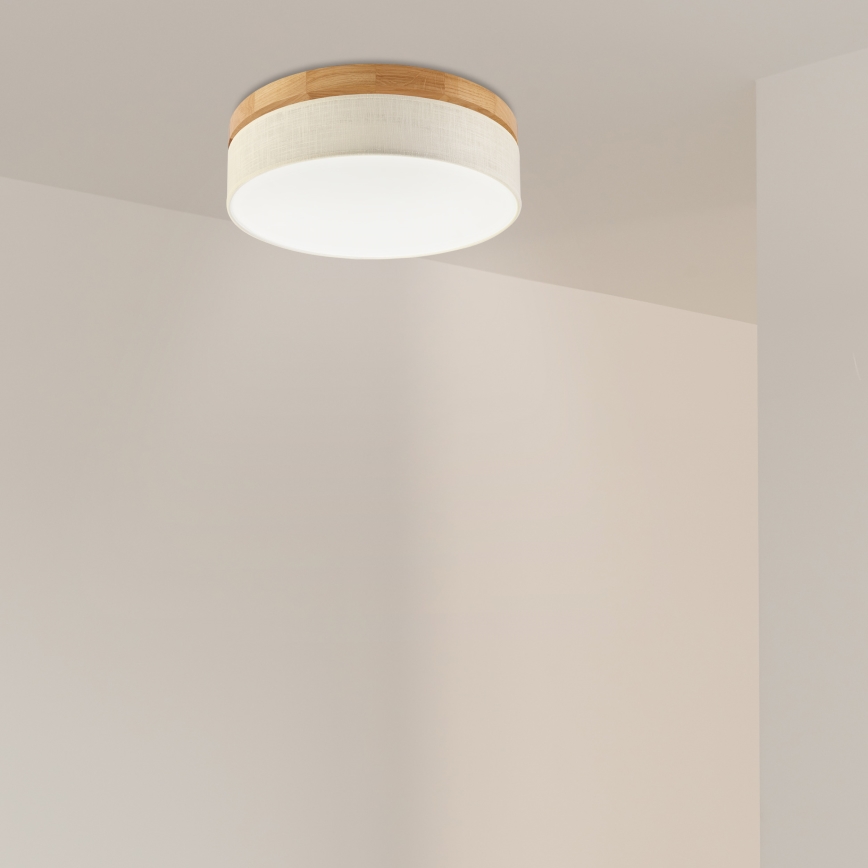Brilagi - LED plafonsko svetlo BELLADONNA LED/36W/230V prečnik 40 cm krem/hrast