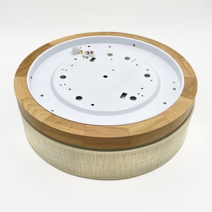 Brilagi - LED plafonsko svetlo BELLADONNA LED/36W/230V prečnik 40 cm krem/hrast