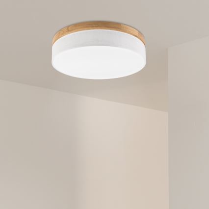 Brilagi - LED plafonsko svetlo BELLADONNA LED/36W/230V prečnik 50 cm bela/hrast
