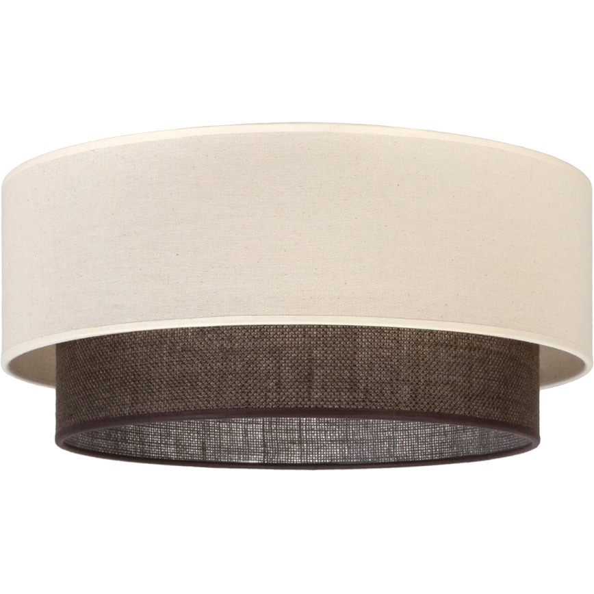 Brilagi - LED plafonsko svetlo BOHO STYLE 1xE27/15W/230V prečnik 40 cm krem/braon