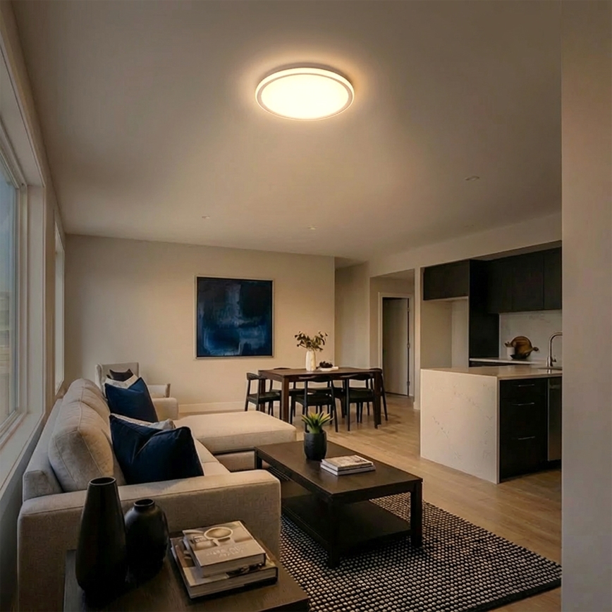 Brilagi - LED plafonsko svetlo CARLOS LED/24W/230V prečnika 40 cm belo