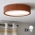 Brilagi - LED plafonsko svetlo CARVALHO 2xE27/60W/230V hrast-trešnja Ø 37 cm