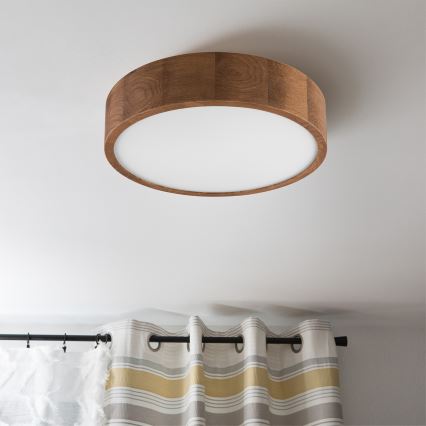 Brilagi - LED plafonsko svetlo CARVALHO 2xE27/60W/230V hrast-trešnja Ø 37 cm
