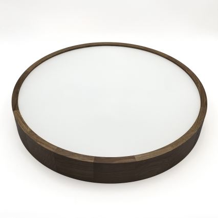 Brilagi - LED plafonsko svetlo CARVALHO 4xE27/60W/230V hrast/orah, prečnik 57,5 cm