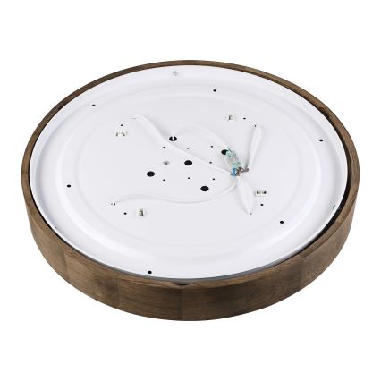 Brilagi - LED plafonsko svetlo CARVALHO 4xE27/60W/230V hrast/orah, prečnik 57,5 cm
