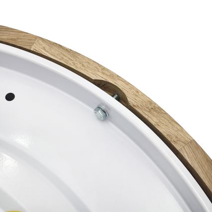 Brilagi - LED plafonsko svetlo CARVALHO LED/36W/230V hrast, prečnik 37,5 cm