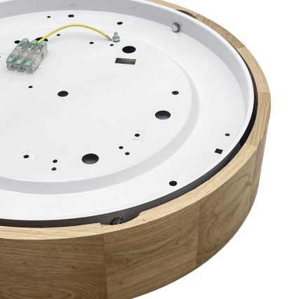 Brilagi - LED plafonsko svetlo CARVALHO LED/36W/230V hrast, prečnik 37,5 cm