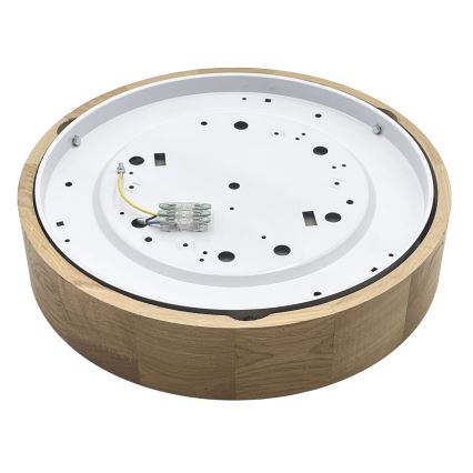 Brilagi - LED plafonsko svetlo CARVALHO LED/36W/230V hrast, prečnik 37,5 cm