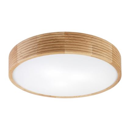 Brilagi - LED plafonsko svetlo CARVALHO MODERN 3xE27/60W/230V prečnik 47,5 cm hrast