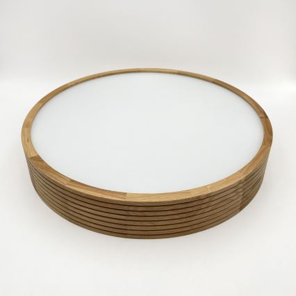 Brilagi - LED plafonsko svetlo CARVALHO MODERN 3xE27/60W/230V prečnik 47,5 cm hrast