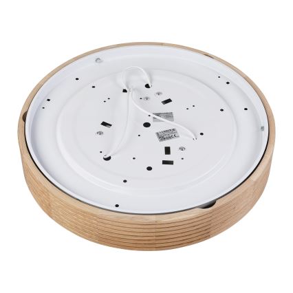 Brilagi - LED plafonsko svetlo CARVALHO MODERN 3xE27/60W/230V prečnik 47,5 cm hrast