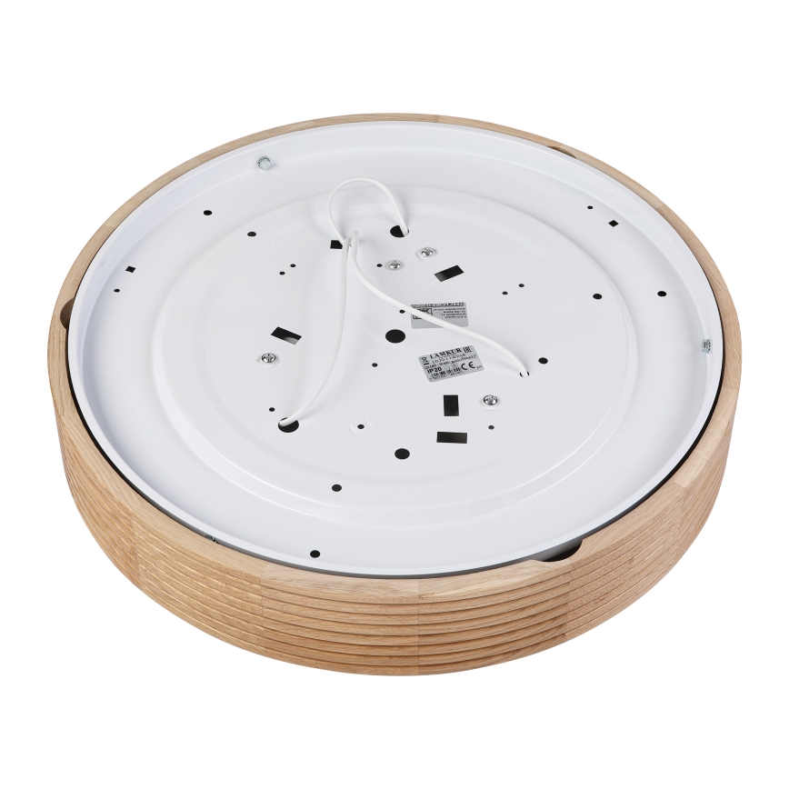 Brilagi - LED plafonsko svetlo CARVALHO MODERN 3xE27/60W/230V prečnik 47,5 cm hrast