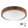 Brilagi - LED plafonsko svetlo CARVALHO SLIM 2xE27/60W/230V hrast-trešnja, prečnik 37 cm