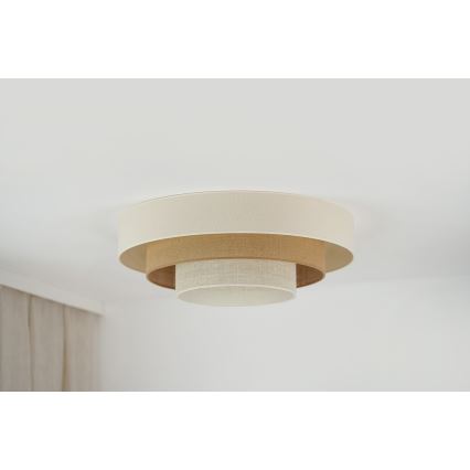 Brilagi - LED plafonsko svetlo DENVER LUNETA LED/12W/230V prečnik 60 cm 3000K/4000K/6400K bež/krem