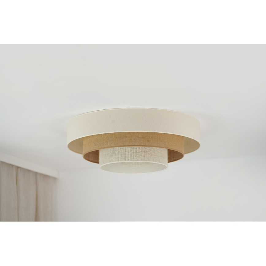 Brilagi - LED plafonsko svetlo DENVER LUNETA LED/12W/230V prečnik 60 cm 3000K/4000K/6400K bež/krem