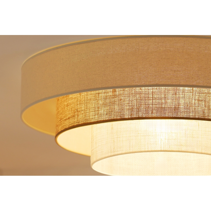 Brilagi - LED plafonsko svetlo DENVER LUNETA LED/12W/230V prečnik 60 cm 3000K/4000K/6400K bež/krem