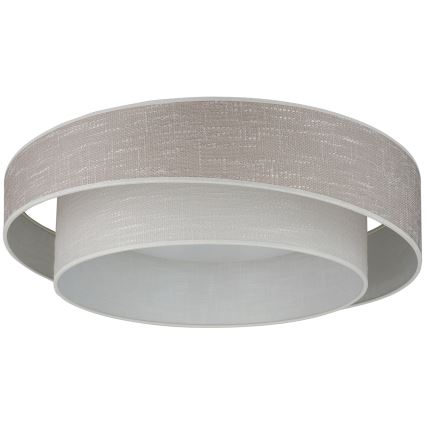 Brilagi - LED plafonsko svetlo DOVER SHINE LED/26W/230V Ø 60 cm siva/krem