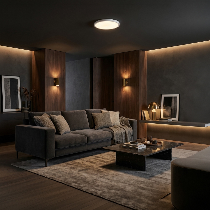 BRILAGI - LED stropno svetlo ESTELA LED/18W/230V prečnik 30 cm, belo